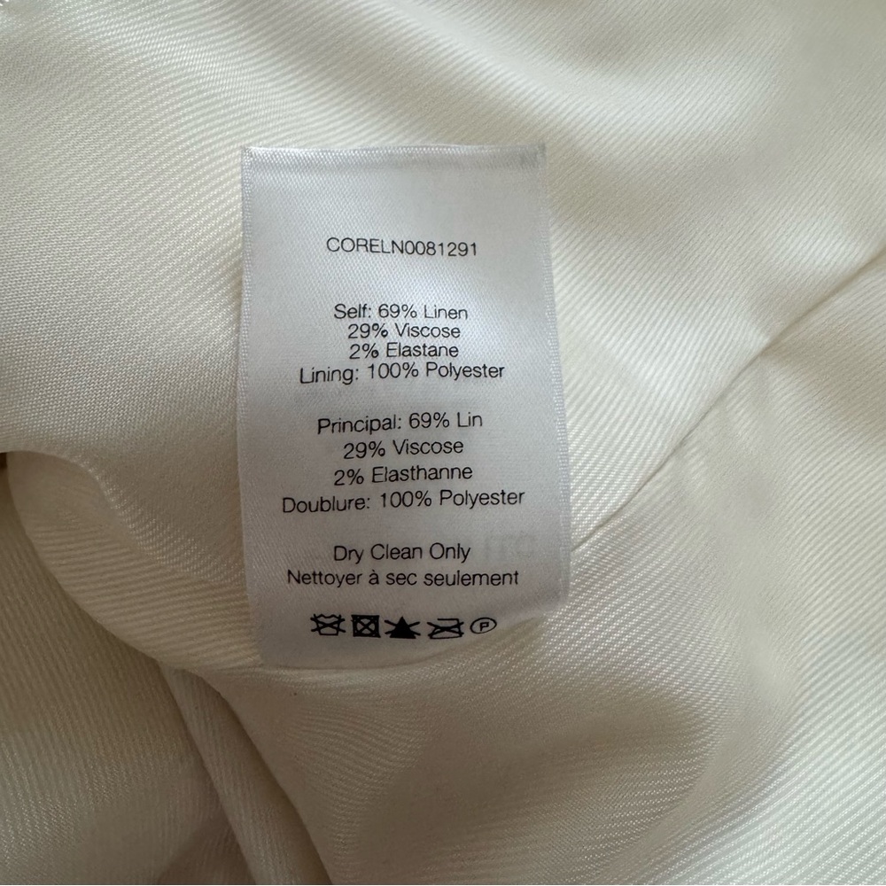 VERONICA BEARD Linen Schoolboy Balzer - Picture 3 of 3